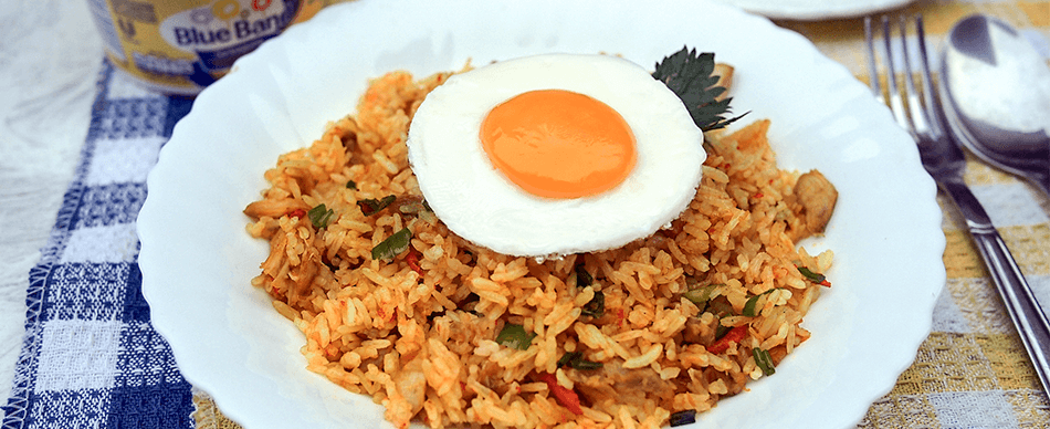 Nasi Goreng Blueband - Resep Menu Sarapan Pagi Yang Sehat Untuk Di Konsumsi