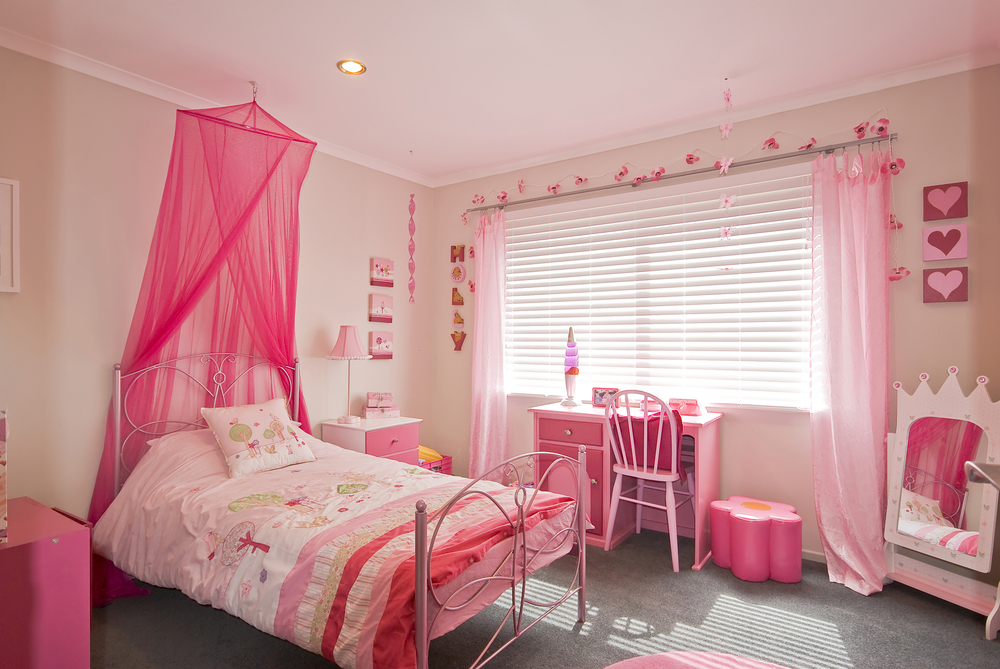 Dekorasi Kamar Anak Perempuan Sebagai Kado Valentine's Day